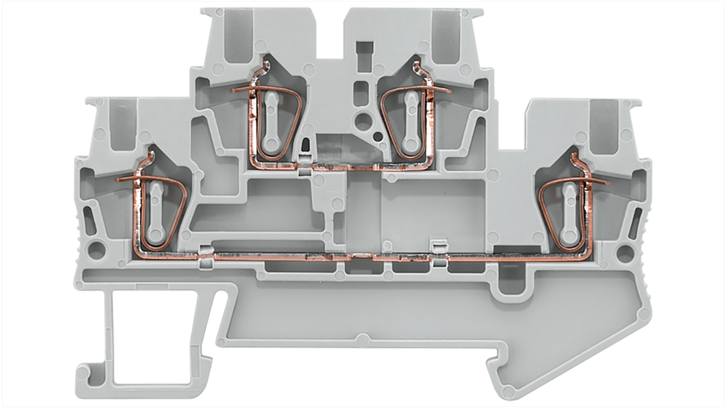 Siemens DIN レール端子台 スプリング 8WH2025シリーズ, 17.5A, 8WH2025-0AE00