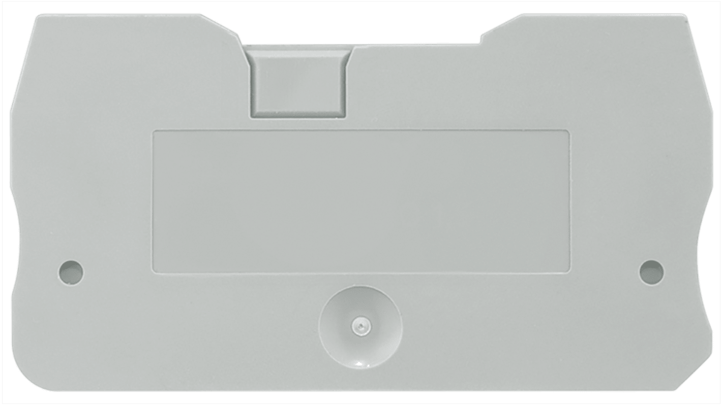 Siemens 8WH9001 Series End Cover for Use with DIN Rail Terminal Blocks