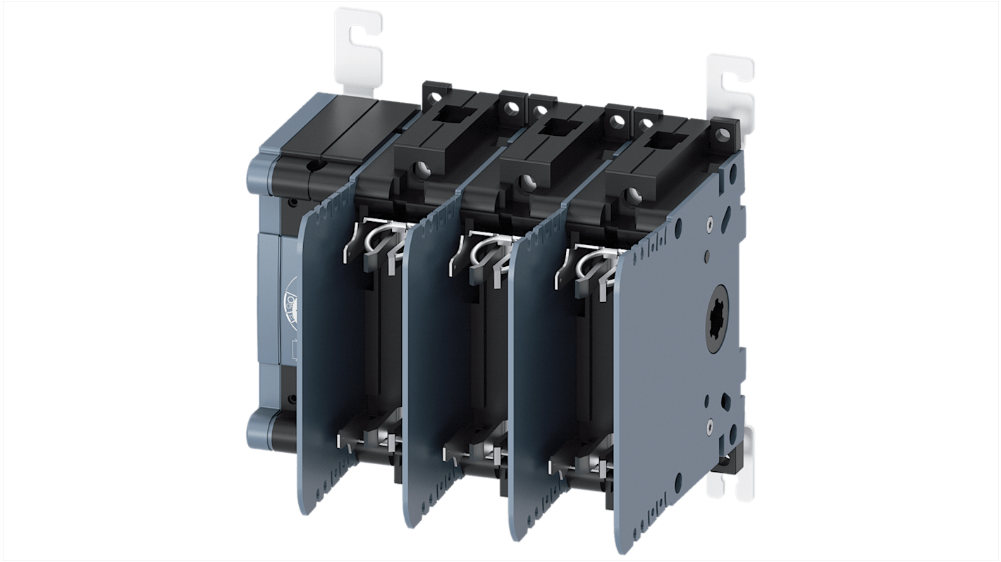 Interruptor seccionador con fusible Siemens, 63A, 3, Fusible NH00, NH000 11 800A SENTRON 3KF1