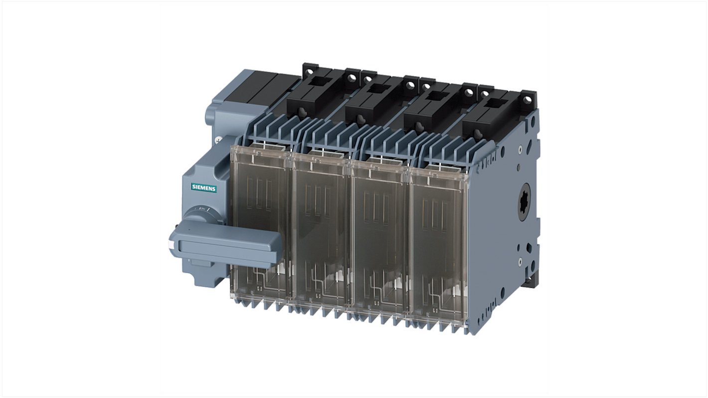 Siemens Fuse Switch Disconnector, 4 Pole, 63A Max Current, 11 800A Fuse Current