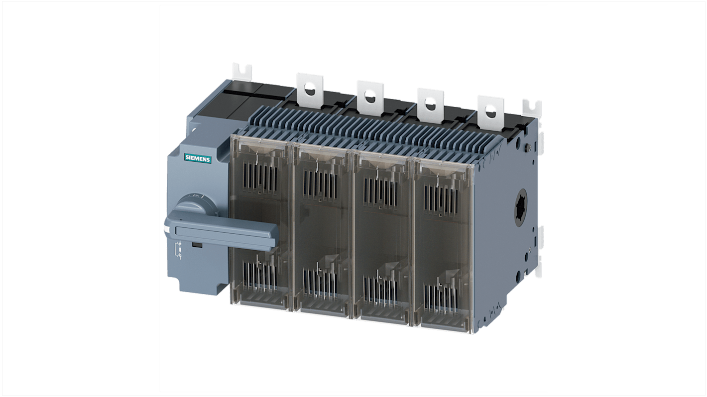 Siemens 3KF3 Sicherungstrennschalter 4-polig, 250A, 33 700A, SENTRON, NH0, NH1 Sicherungsgröße