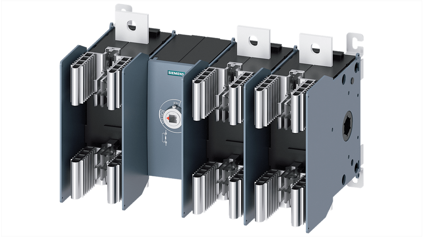 Siemens Fuse Switch Disconnector, 3 Pole, 800A Max Current, 77 400A Fuse Current