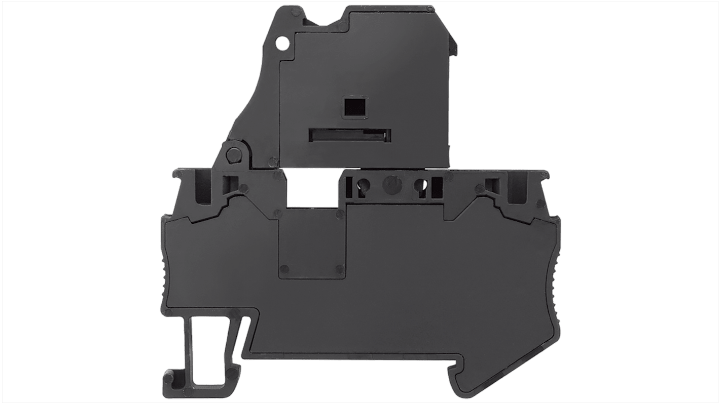 8WH20001JG38 Siemens ALPHA Series Black DIN Rail Terminal Block