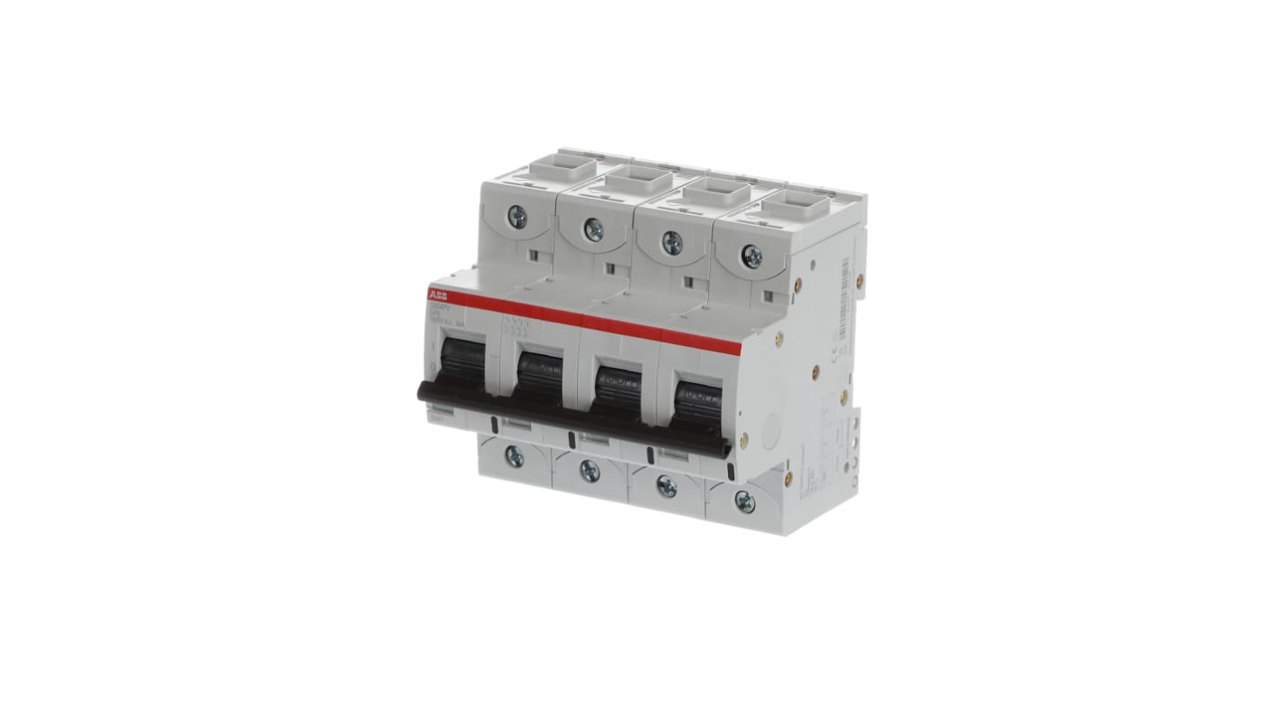 ABB S800PV MCB, 4P, 5A Curve B