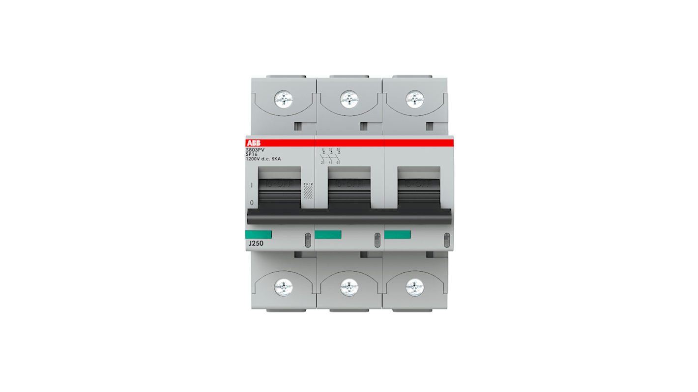 Interruttore magnetotermico ABB 3P 16A, Tipo B