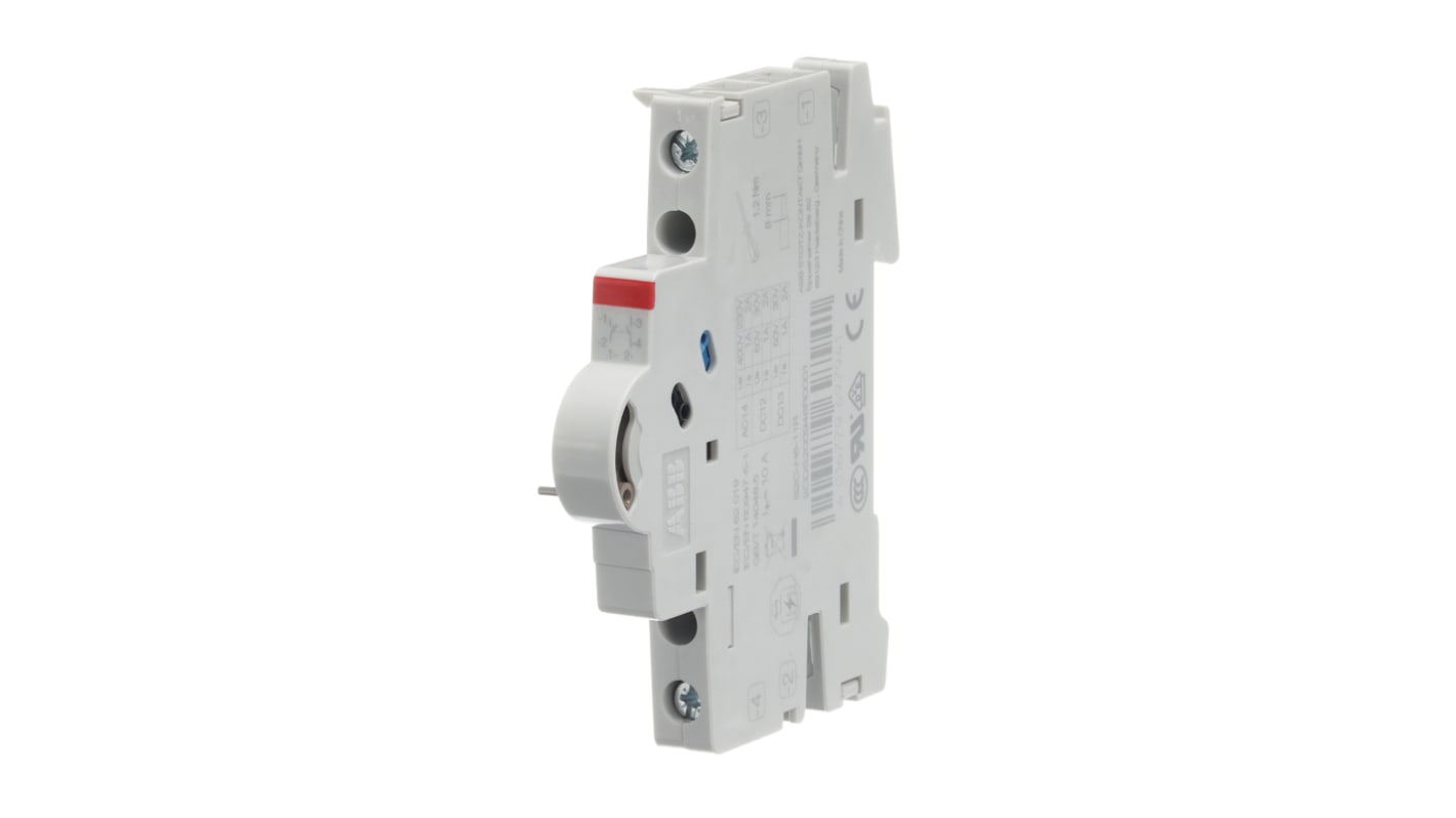 ABB Auxiliary Contact, 2 Contact, Side Mount, S2C