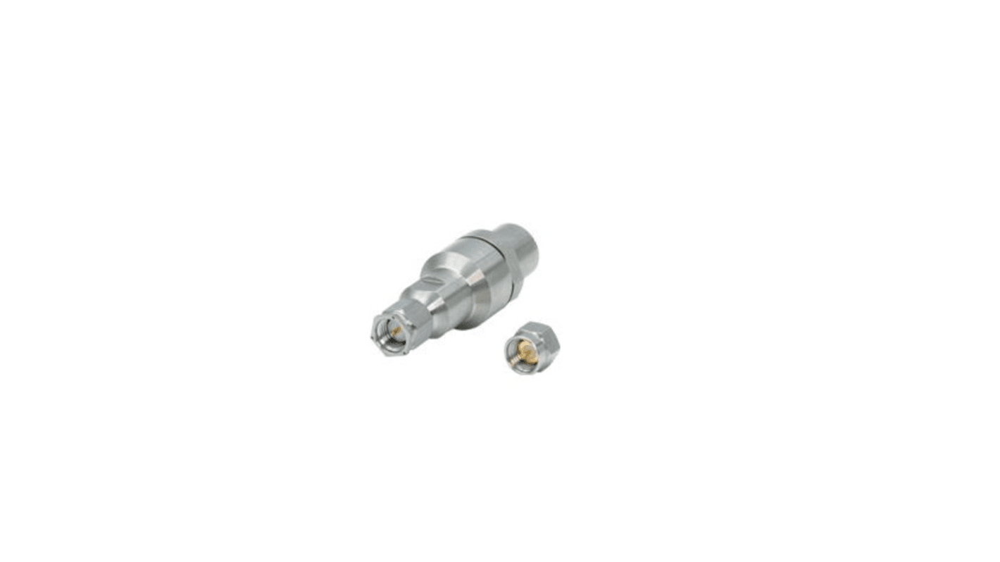 Conector SMA Samtec PRF01-P-C-EP-190-SS, Macho, Recto, Impedancia 50Ω, Montaje de Cable, Terminación de Abrazadera, Oro