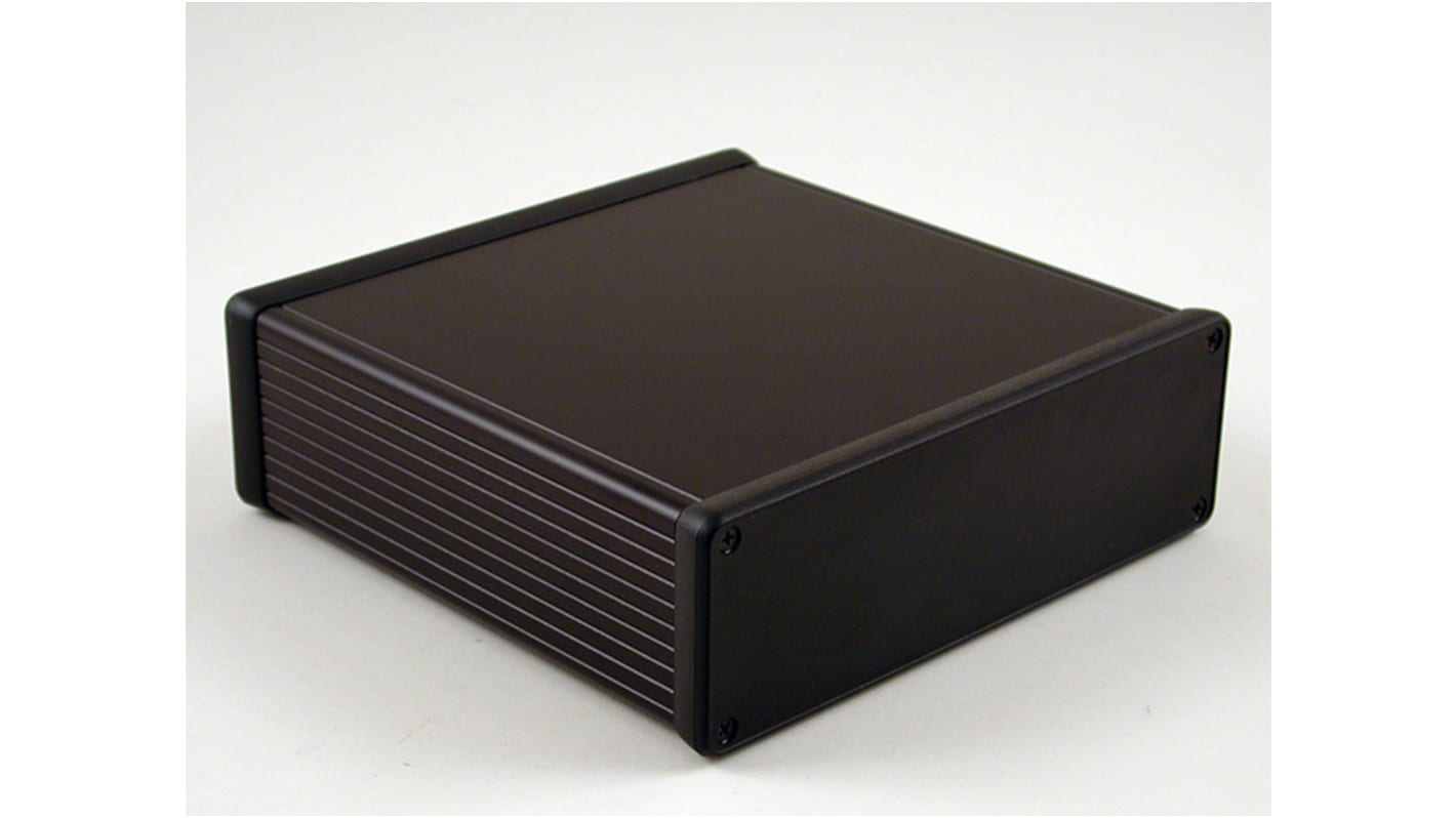 Hammond 1455 Series Extruded Aluminium Enclosure, IP54, 160 x 165 x 52mm