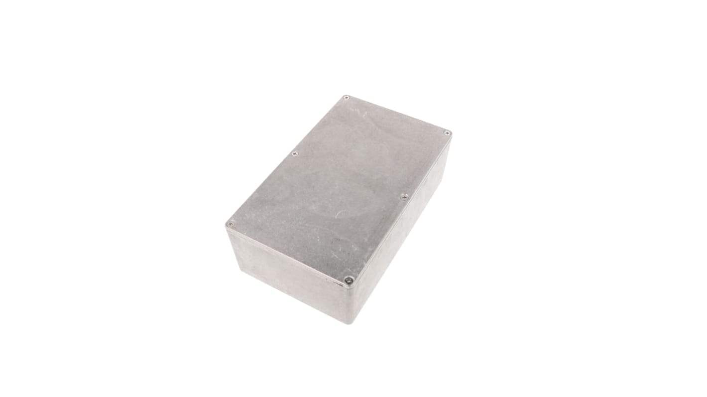 Hammond 1590 Series Clear Die Cast Aluminium Enclosure, IP54, 200 x 120 x 64mm