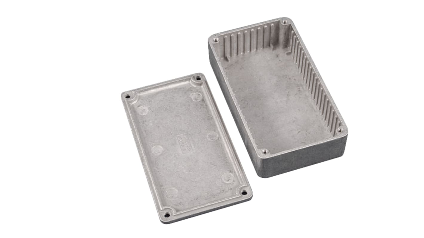 Caja Hammond de Aluminio Presofundido, 121 x 66 x 40mm, IP65, Apantallada