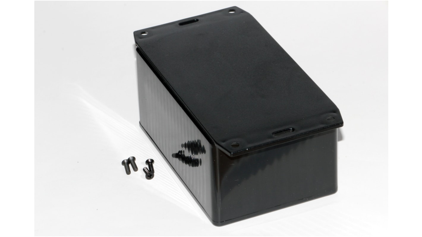 Hammond 1591 Series ABS Enclosure, IP54, Flanged, 120 x 80 x 59mm