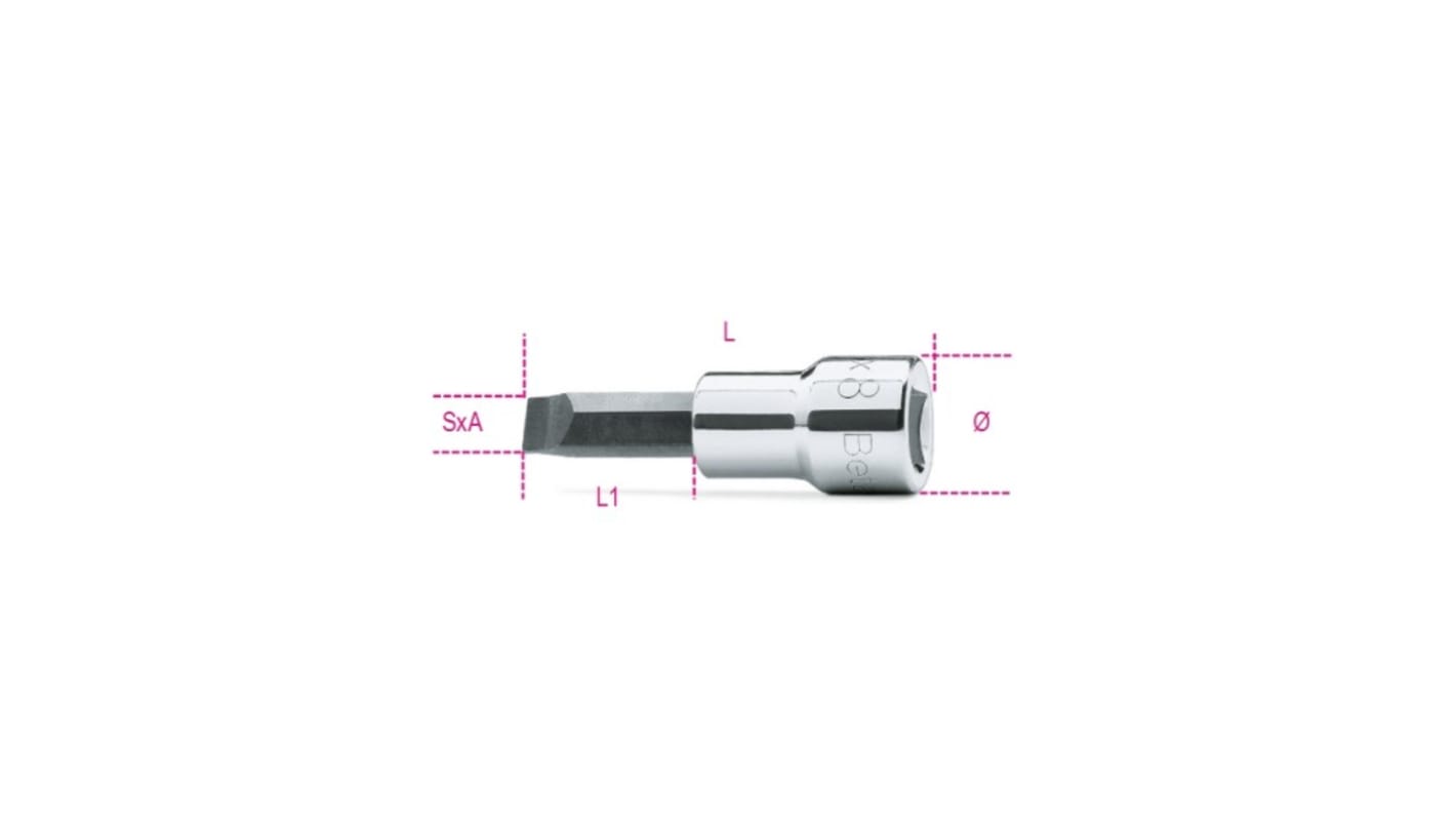 Punta A taglio BETA, 1,6 x 9 mm