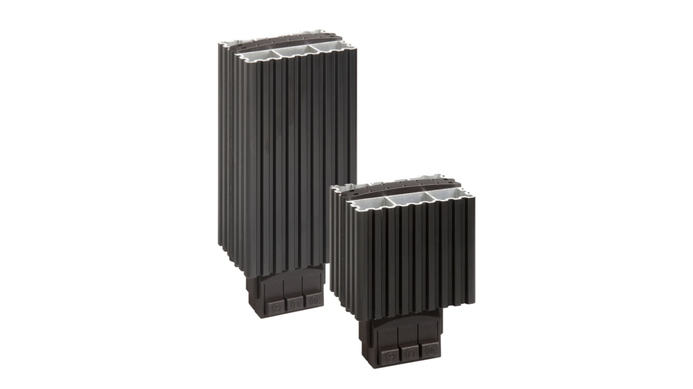RS PRO Enclosure Heater, 120 → 240V ac, 60W Output, 60W Input, 100°C, 140mm x 70mm x 50mm