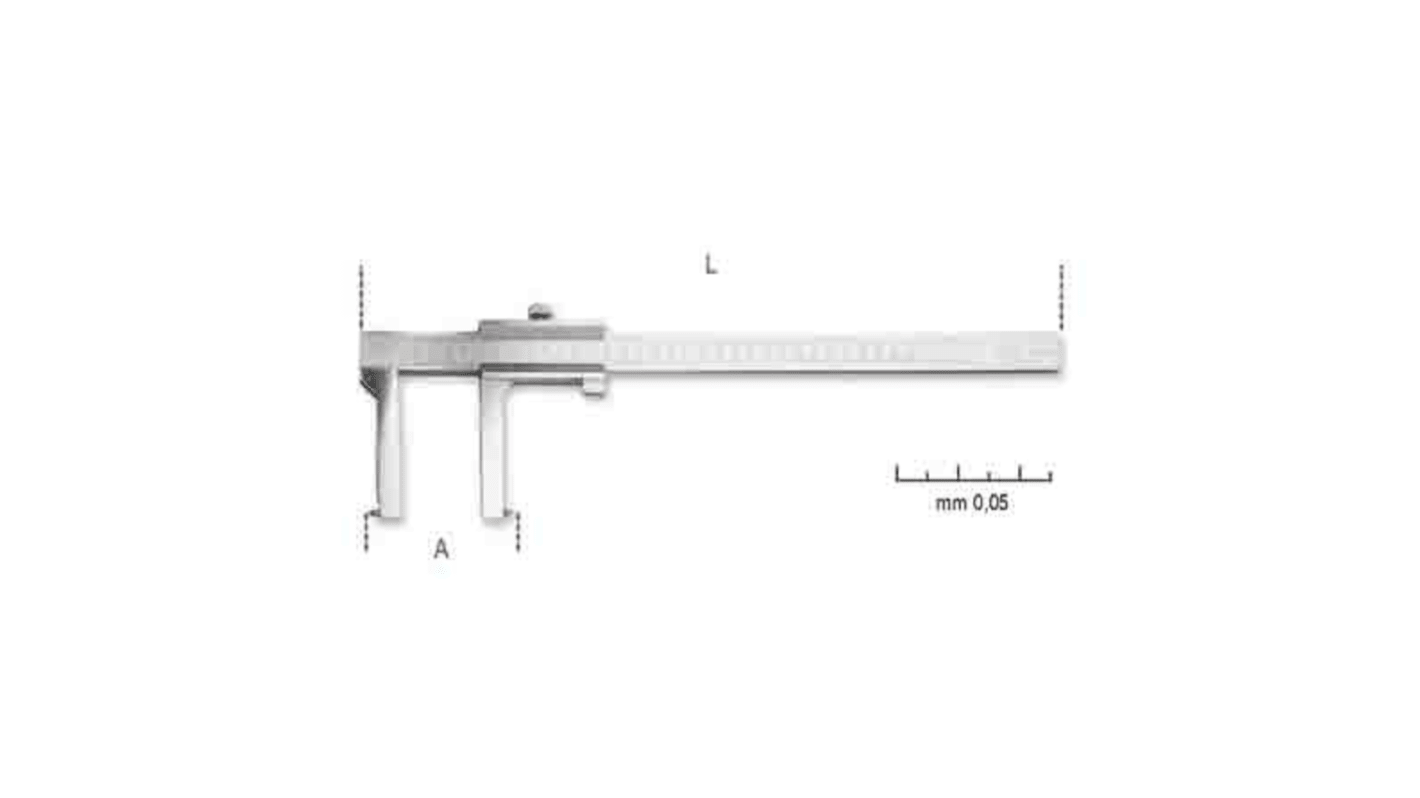 Calibro Calibro Vernier BETA, Metrico, display Analogico, capacità 350mm