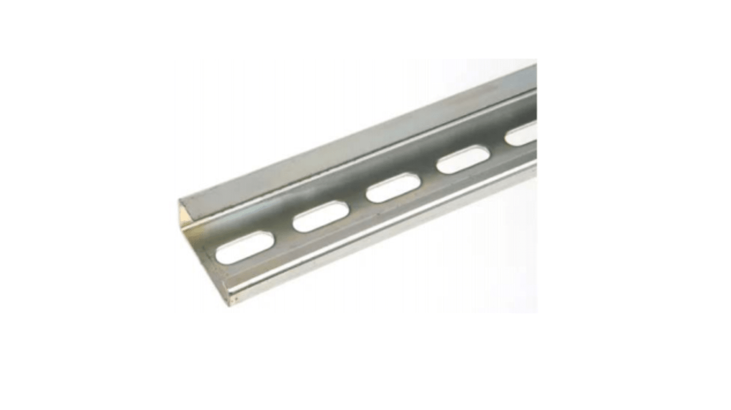 Rail DIN RS PRO 2m x 32mm x 15mm, Perforé, G