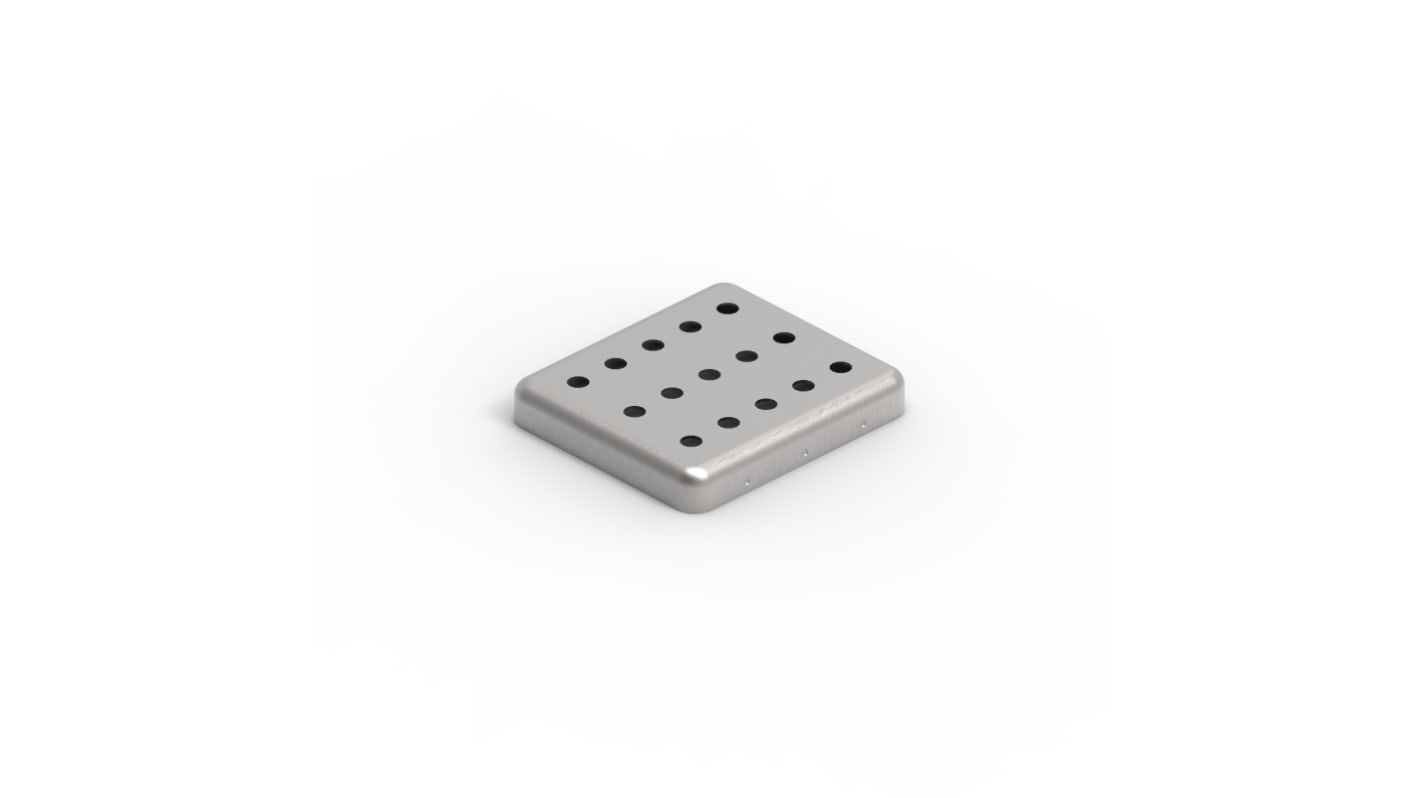 RF Cover perforated 26.6  x 4  x 23.6 mm