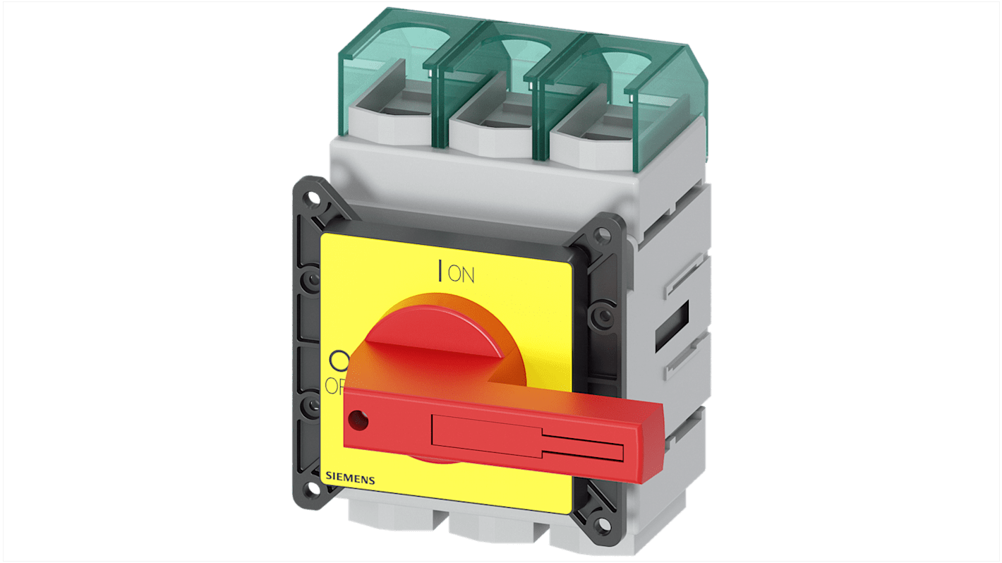 Desconector por conmutación Siemens Bastidor cerrado, 250A, 3, Fusible RK5 250A SENTRON 3LD