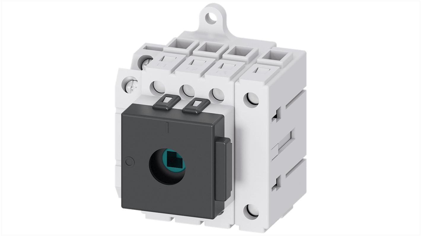 Sezionatore con interruttore Siemens 3LD3010-1TL05 NO, corrente max 16A Integrato, 4, fusibile RK5 SENTRON 3LD3