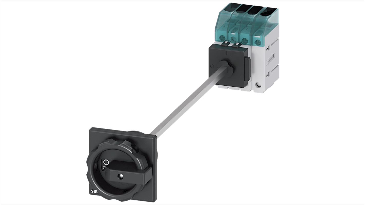 Desconector por conmutación Siemens Bastidor cerrado, 16A, 4, Fusible RK5 16A SENTRON 3LD3