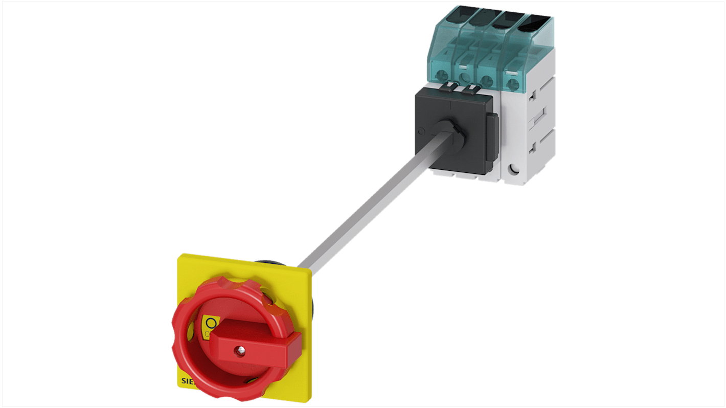 Sezionatore con interruttore Siemens 3LD3048-0TL53 NO, corrente max 16A Integrato, 4, fusibile RK5 SENTRON 3LD3