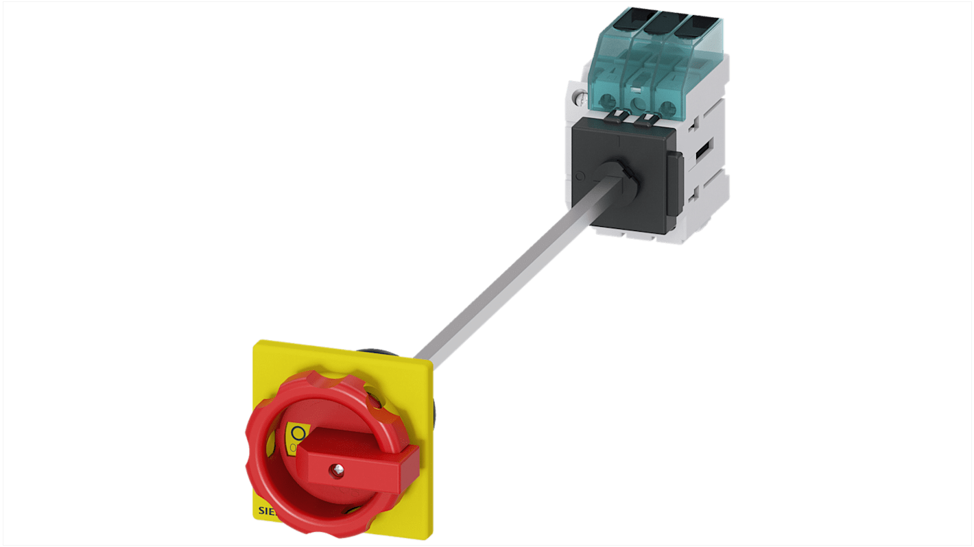 Sezionatore con interruttore Siemens 3LD3048-1TK53 NO, corrente max 16A Integrato, 3, fusibile RK5 SENTRON 3LD3