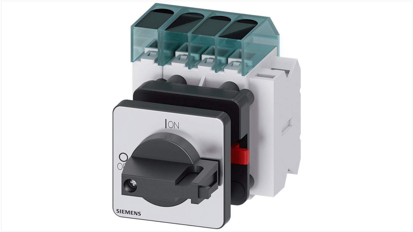 Siemens Switch Disconnector, 4 Pole, 16A Max Current, 16A Fuse Current