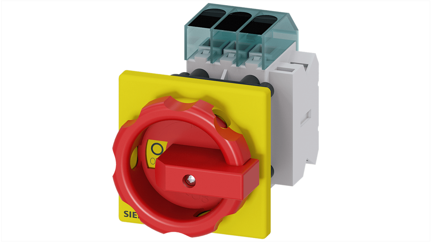 Interrupteur-sectionneur 16A Châssis fermé 3, taille de fusible RK5 SENTRON 3LD3