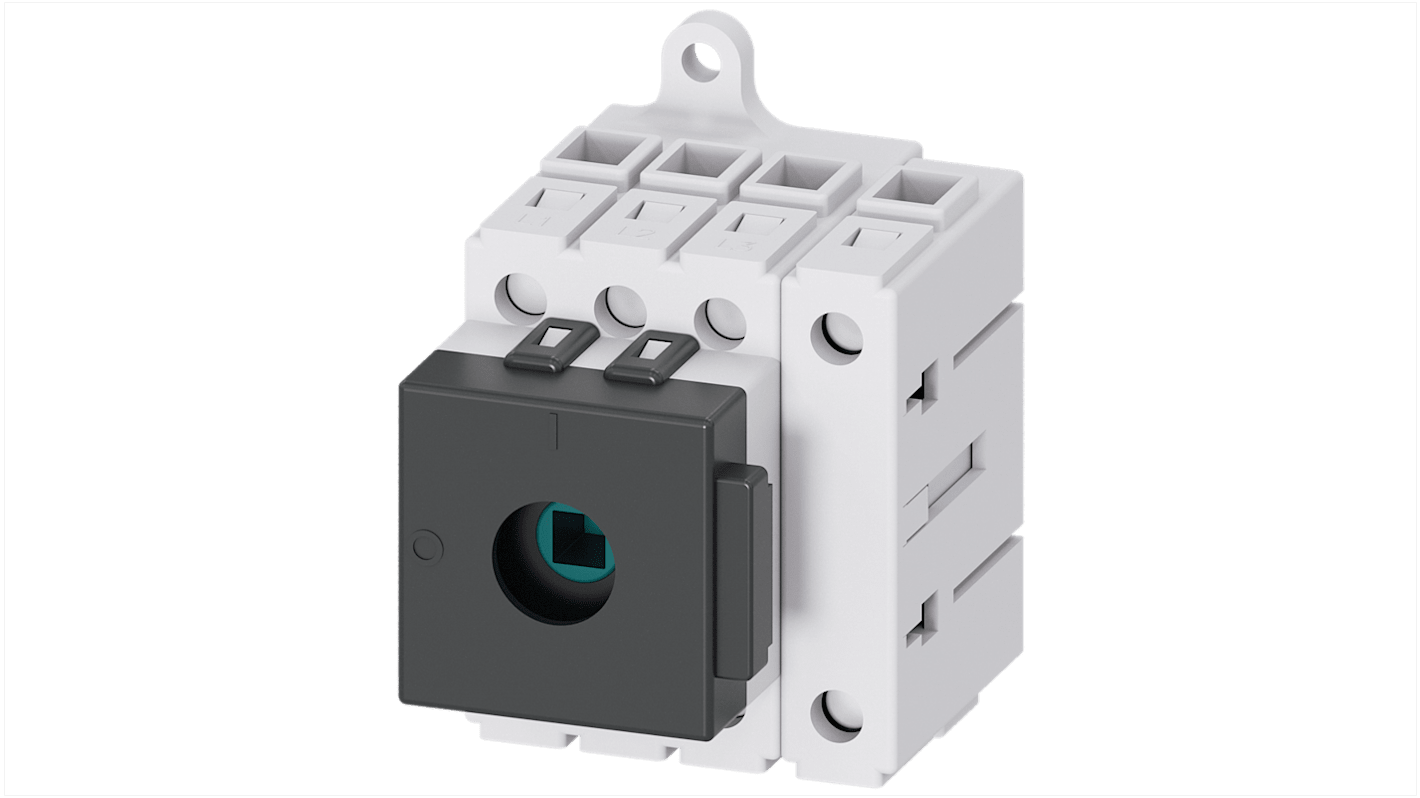 Desconector por conmutación Siemens Bastidor cerrado, 32A, 4, Fusible RK5 32A SENTRON 3LD3