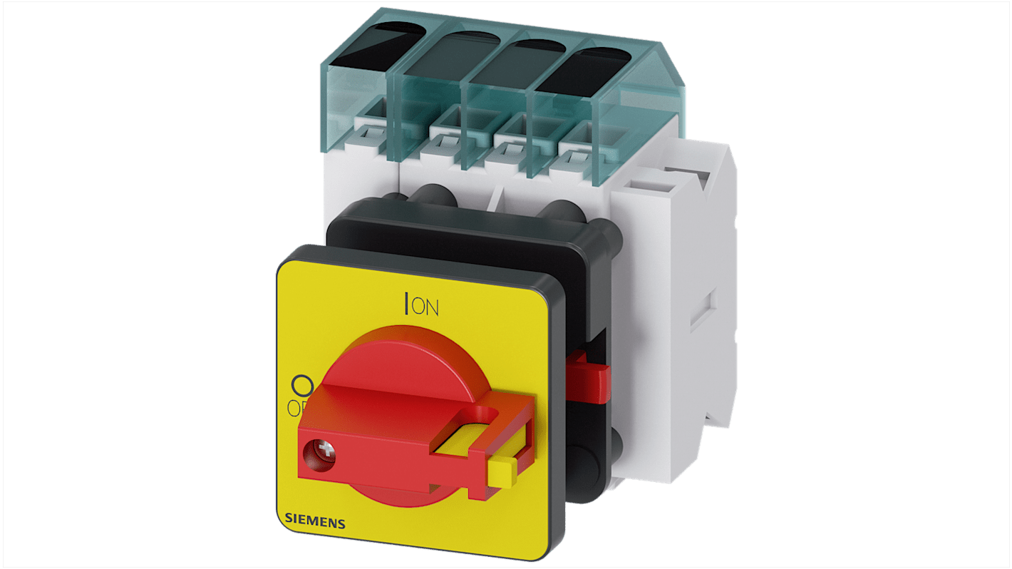 Interrupteur-sectionneur 32A Châssis fermé 4, taille de fusible RK5 SENTRON 3LD3