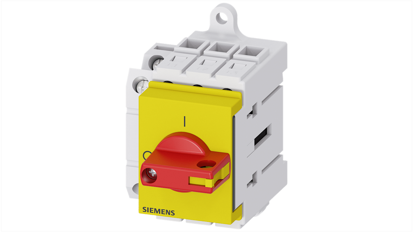 Desconector por conmutación Siemens Bastidor cerrado, 40A, 3, Fusible RK5 40A SENTRON 3LD3