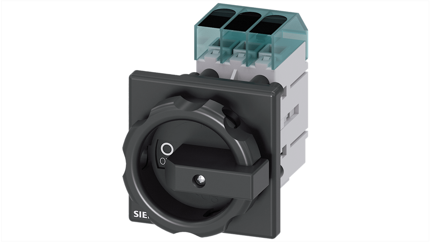 Desconector por conmutación Siemens Bastidor cerrado, 40A, 3, Fusible RK5 40A SENTRON 3LD3