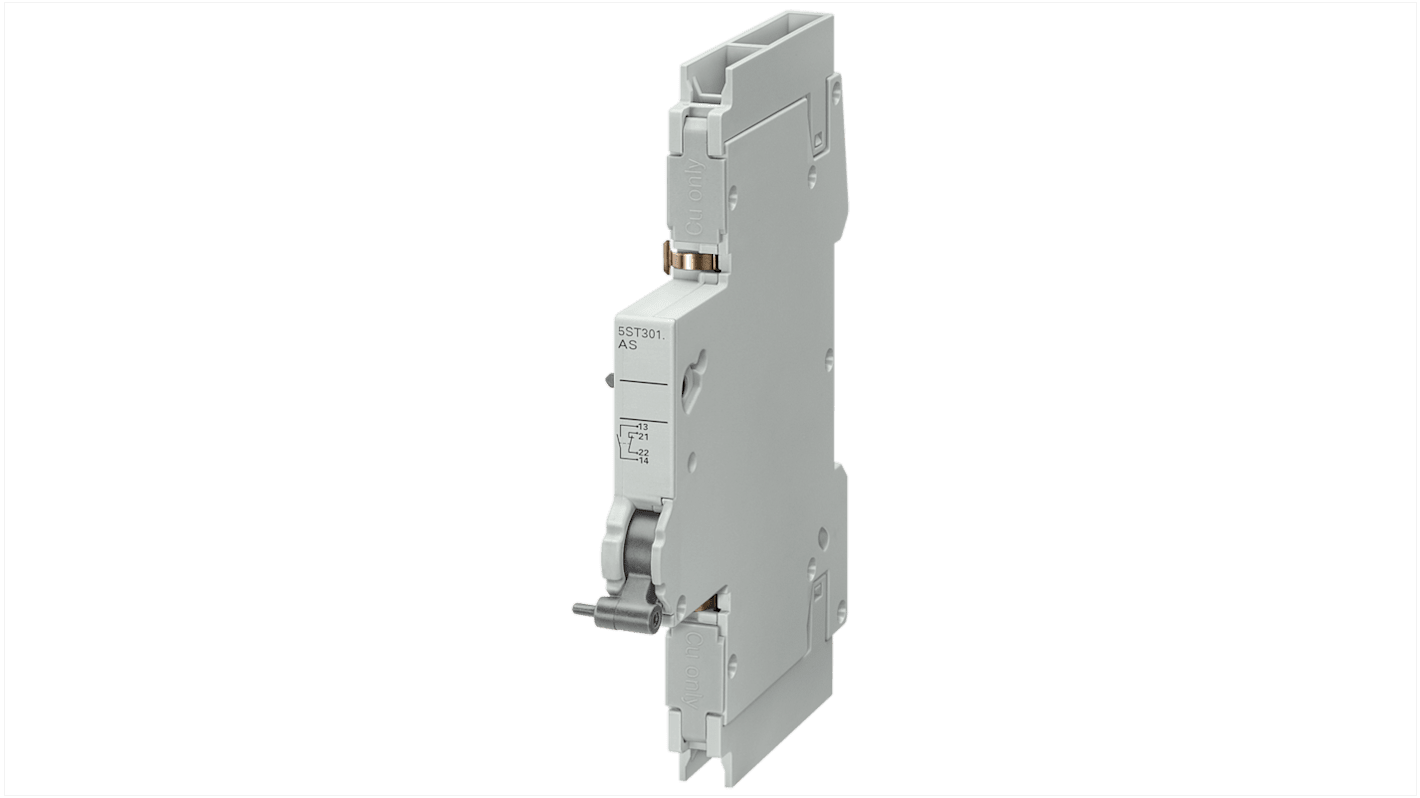 Contatto ausiliario Siemens, 2 contatti, 2 NA, serie 5ST3