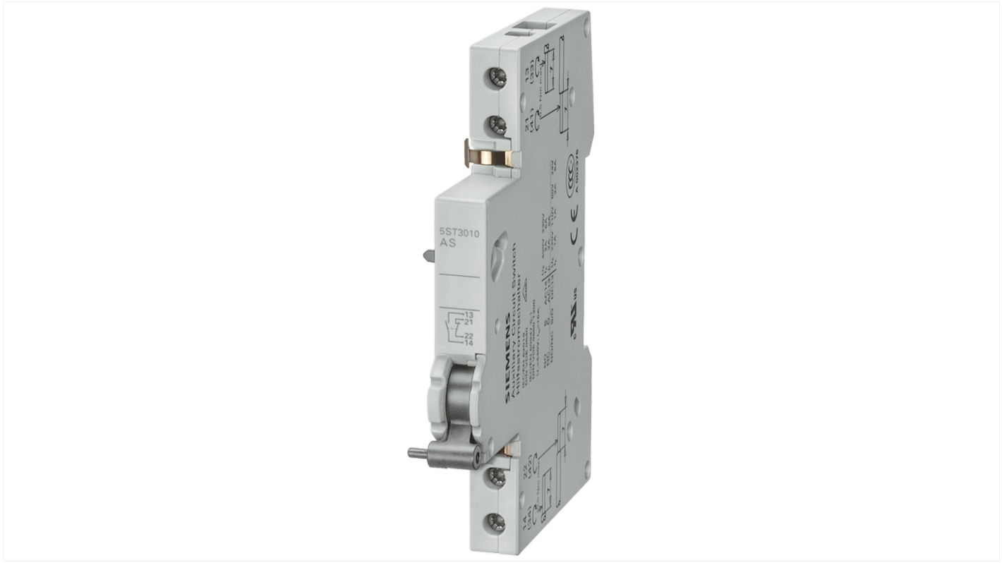 Contatto ausiliario Siemens, 2 contatti, 2 NA, serie 5ST3