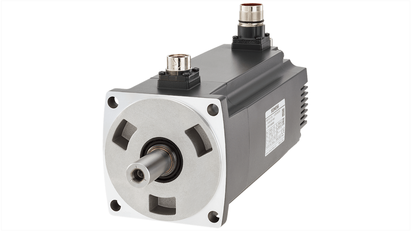 Servomotor síncrono, monofásico, Siemens 1FL6052, 230 V, 1,5 kW, montaje por reborde