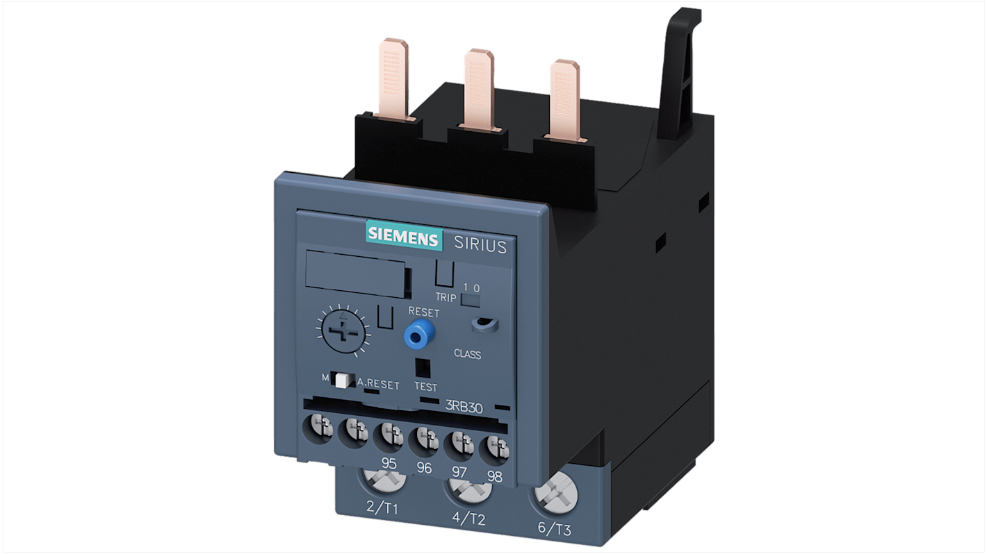 Relais de surcharge statique Siemens, 1 NF / 1 NO, 80 A, 690 V