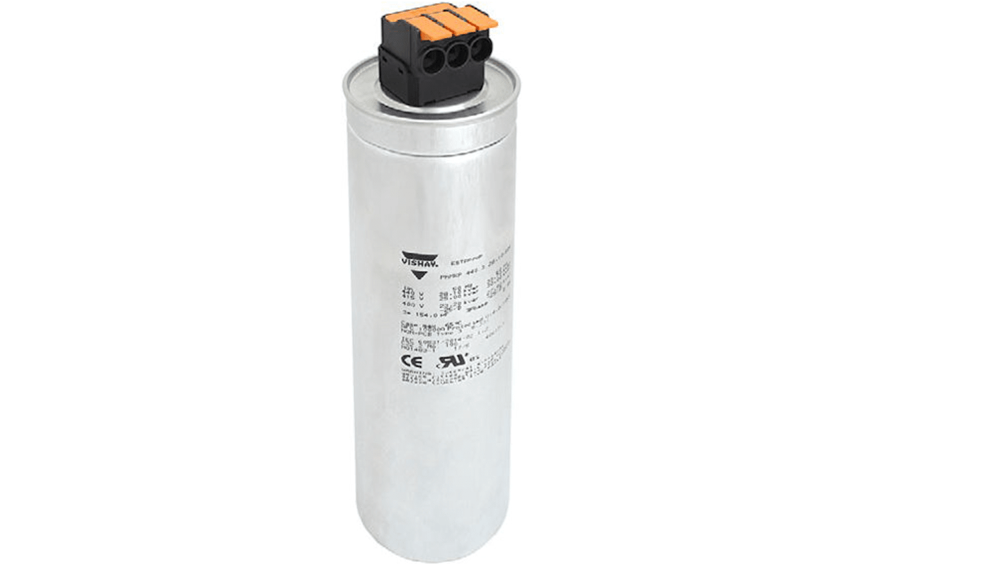 Vishay Power Factor Correction Capacitor (PFC) 3 x 99.5μF 15kvar 3