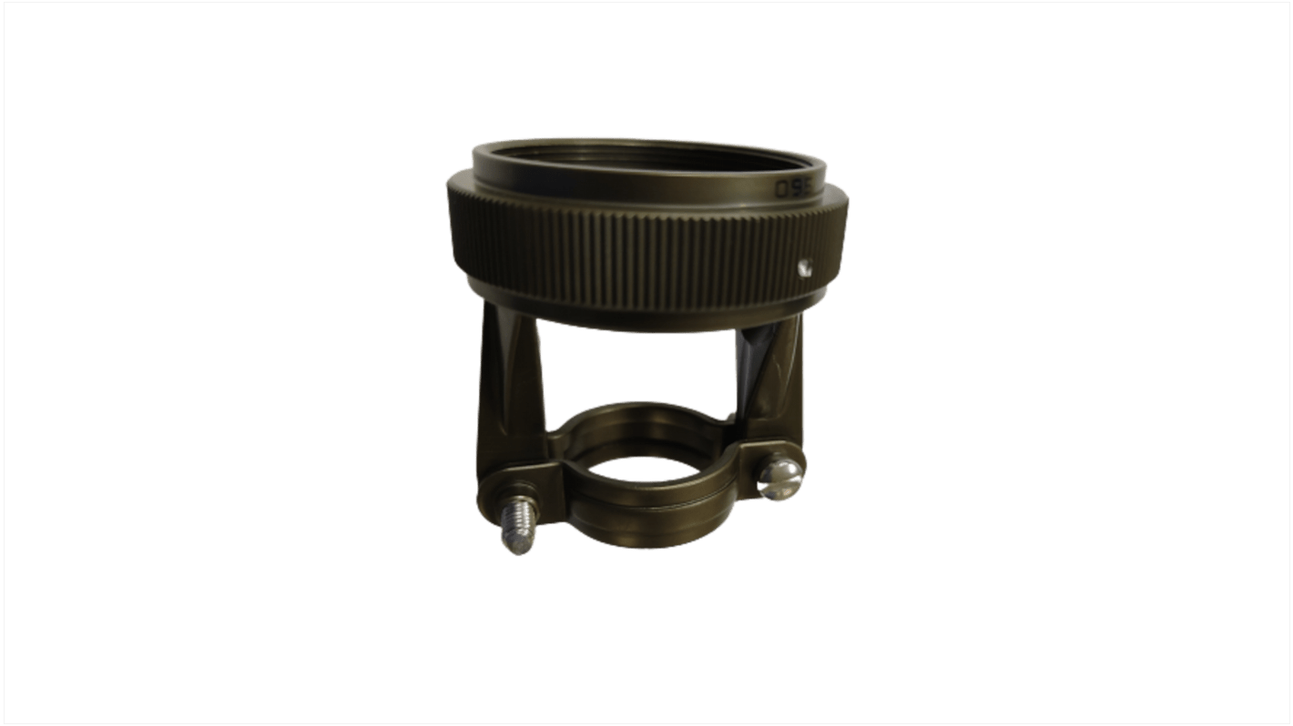 Capot pour connecteur cylindrique Angle droit Amphenol Limited série M85049, taille 13 pour Connecteur MIL-DTL-38999