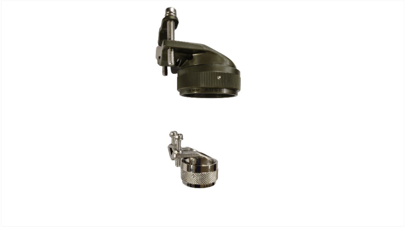 Amphenol Limited M85049 Rundsteckverbinder Rückgehäuse, gewinkelt, Gr. 11, für Steckverbinder MIL-DTL-38999 Serie III,