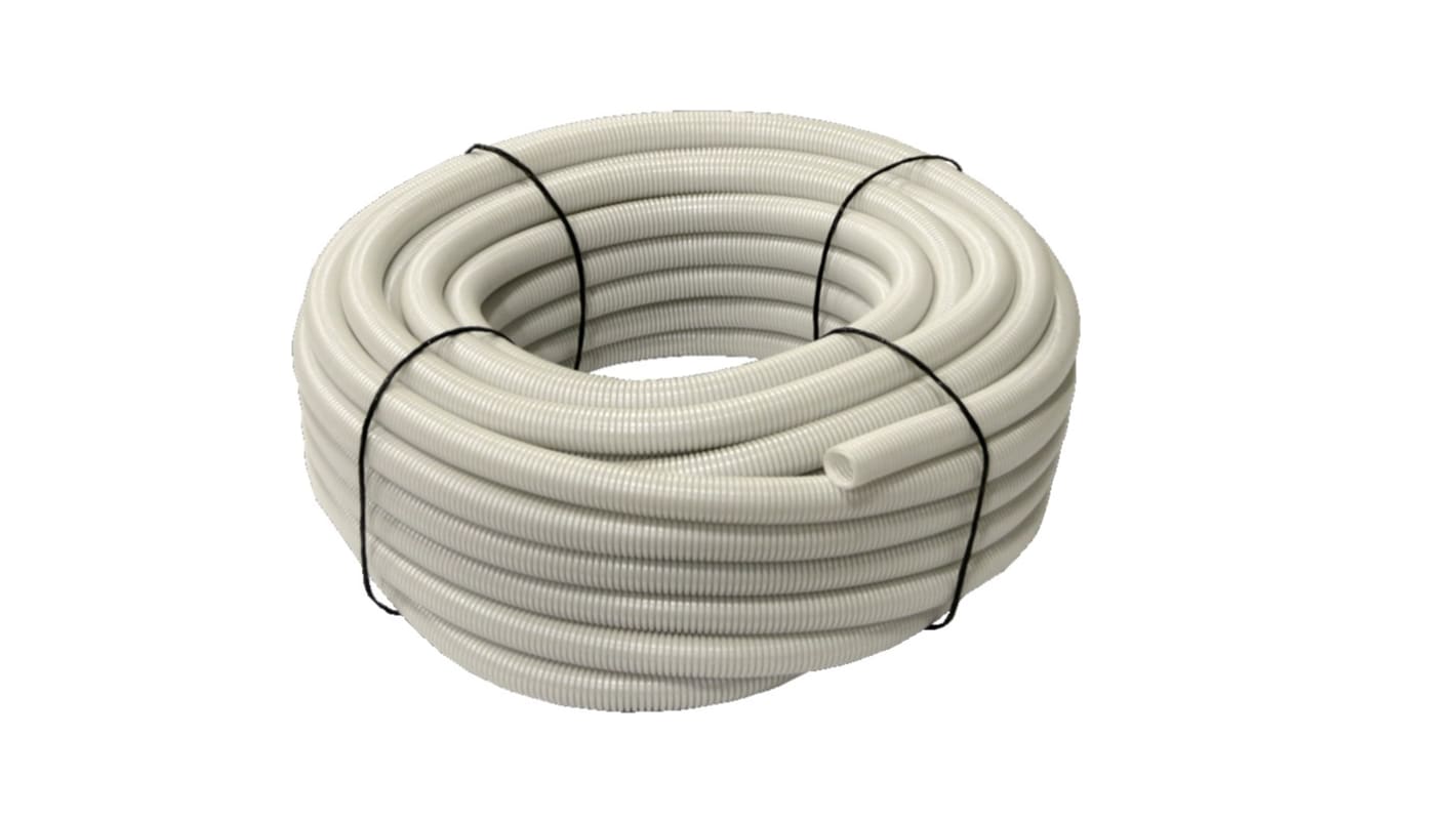 Conducto Rittal SZ de Polietileno Blanco, long. 25m, Ø 16mm