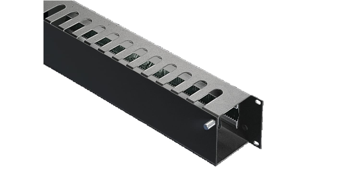 Rittal Steel Cable Management Panel, 482.6 x 100mm