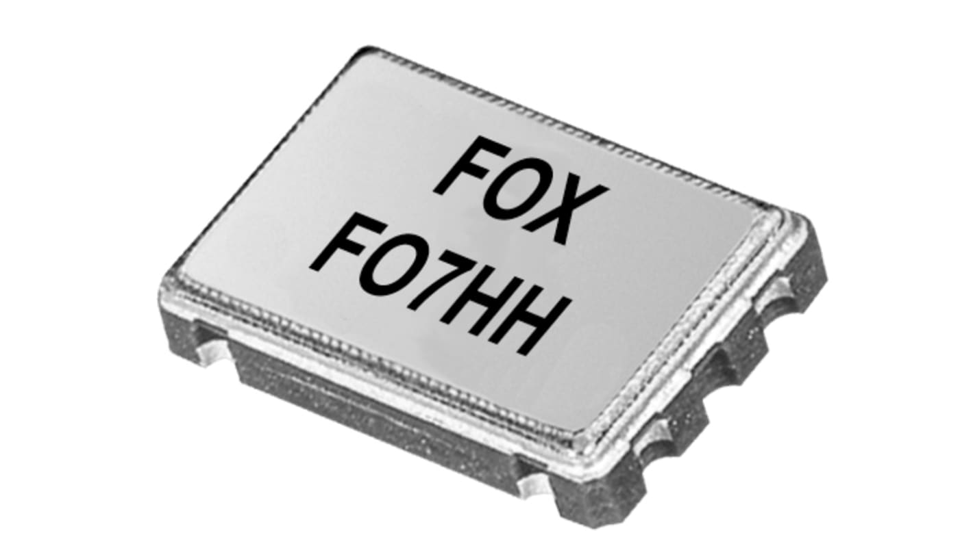 Unidad de cristal 40MHZ, ±100ppm, SMD, 4-Pin, 7 x 5 x 1.5mm