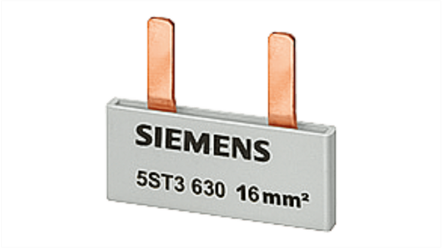 Peigne de raccordement Siemens 1 Phase, pas:18mm, Série 5ST3