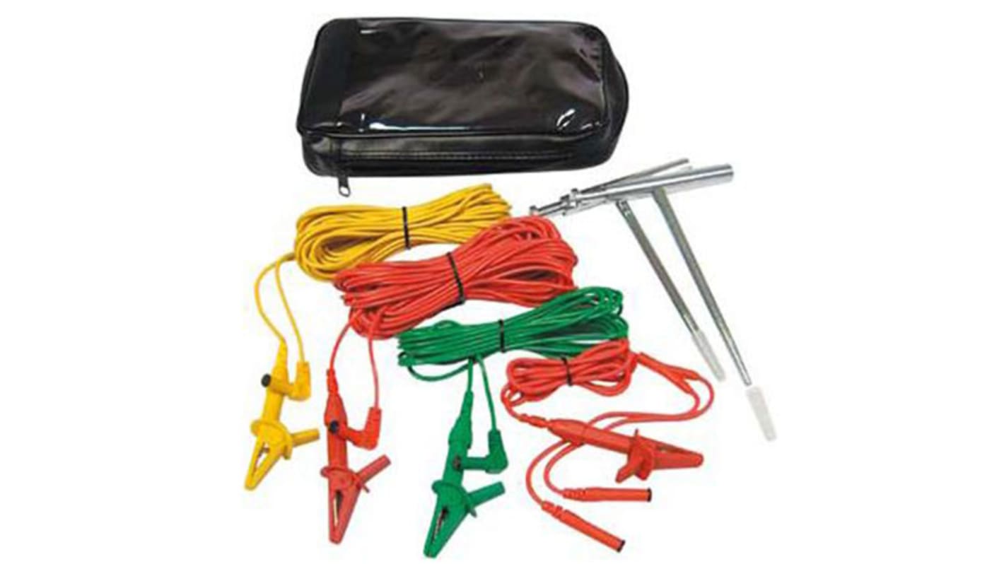 Chauvin Arnoux P06233001 Earth Testing Kit, For Use With ERT 200, ERT 201