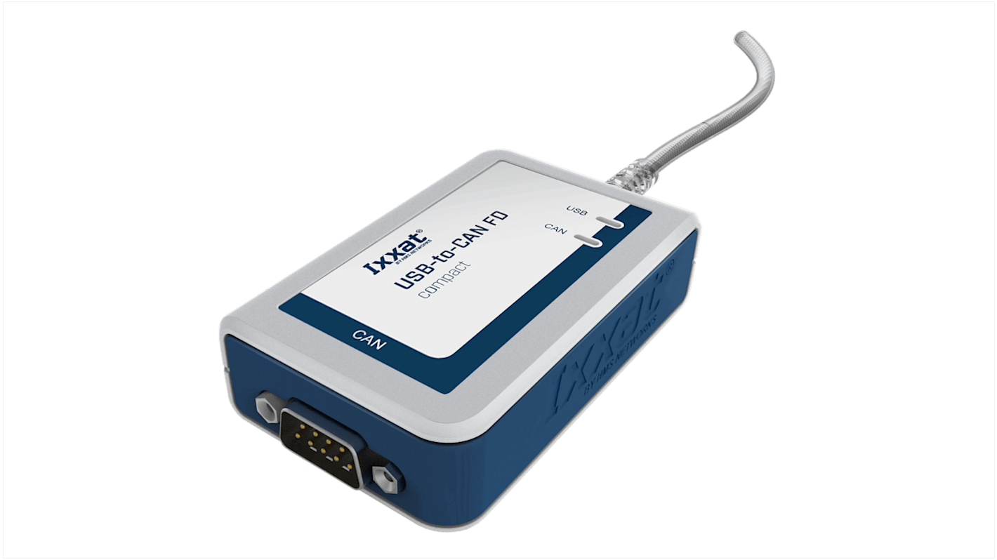 Ixxat USB Ethernet Adapter USB 2.0 USB A to D-sub, 9 Pin