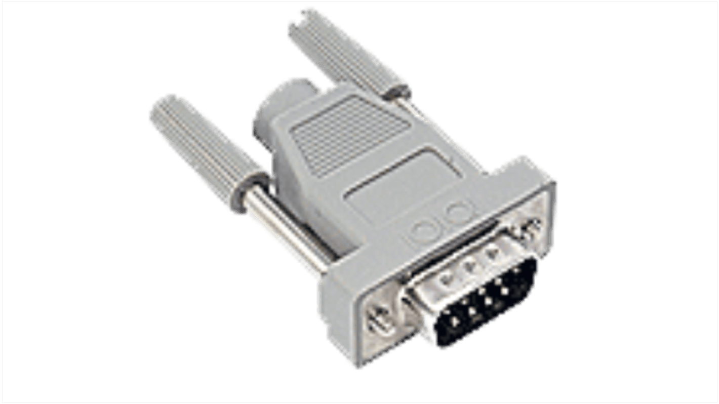 Ixxat 9 Way Vertical Plug-In Mount D-sub Connector Plug