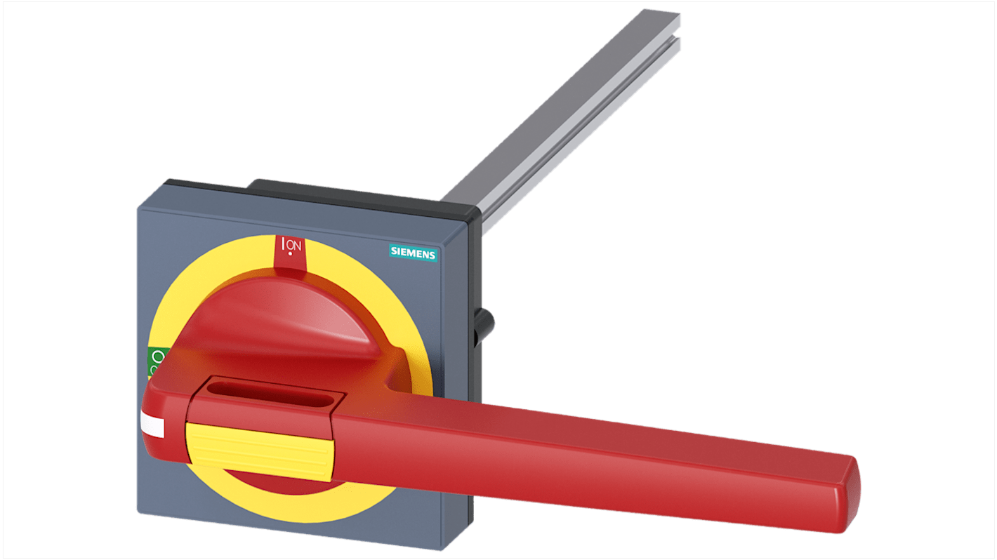 Siemens SENTRON für 3KD Größe 5, 3KF Größe 5, Griff rot/gelb 200mm, IP 65