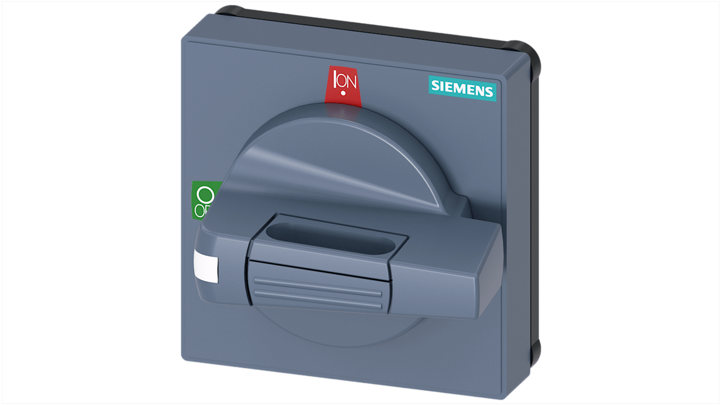 Manopola rotante Siemens 8UD1771-2AF01, Grigio, 45mm, IP65, per 3KD misura 1 e 2, 3KF misura 1