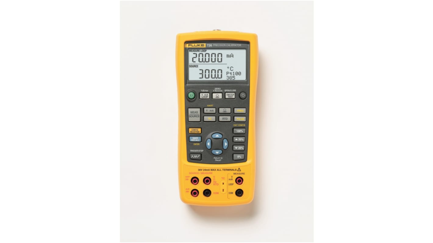 Calibrador multifunción Fluke 726, calibrado RS, 30V, 24mA, Módulo de presión