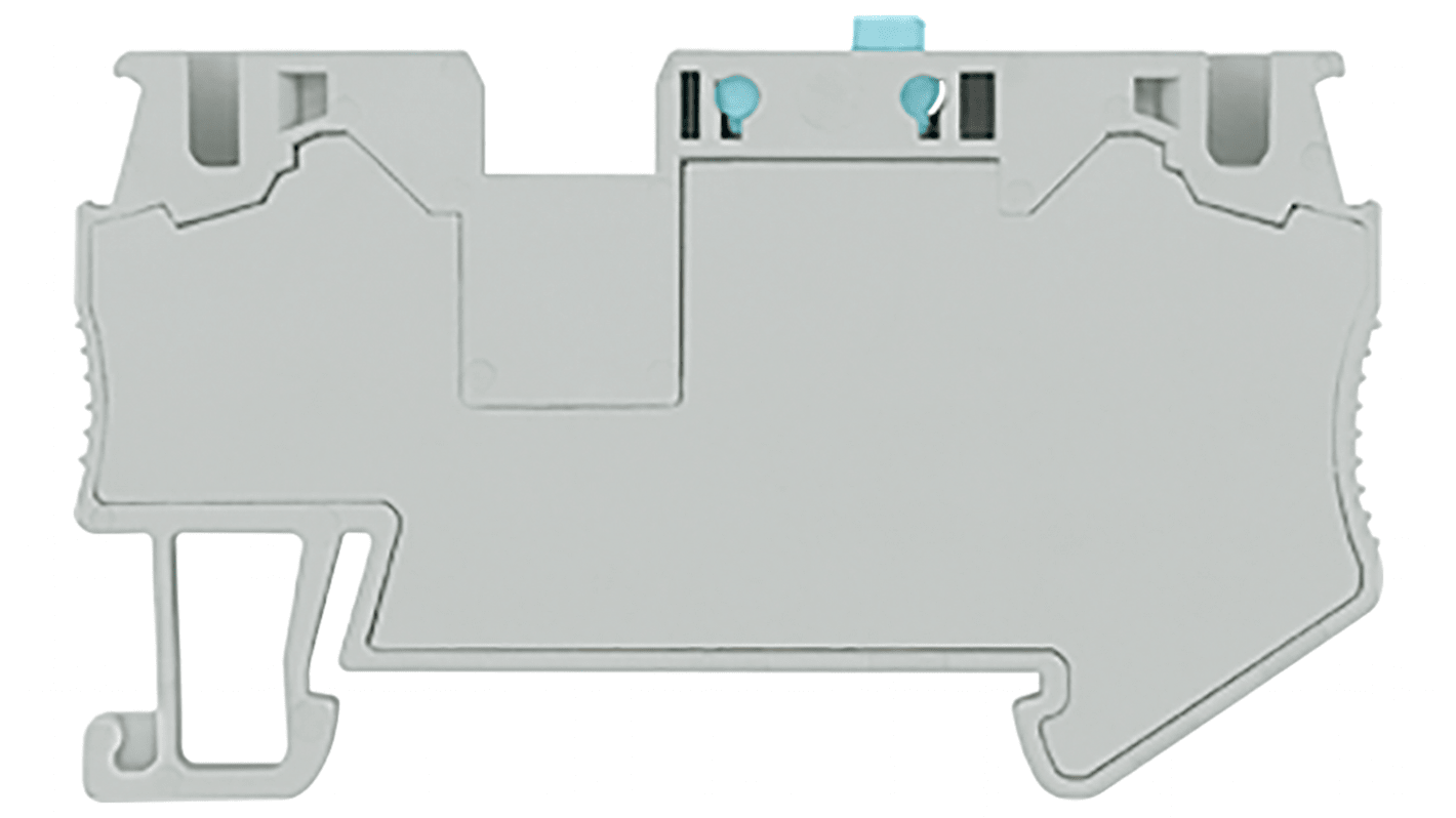 8WH20006CG00 Siemens ALPHA Series Grey DIN Rail Terminal Block, 4mm²