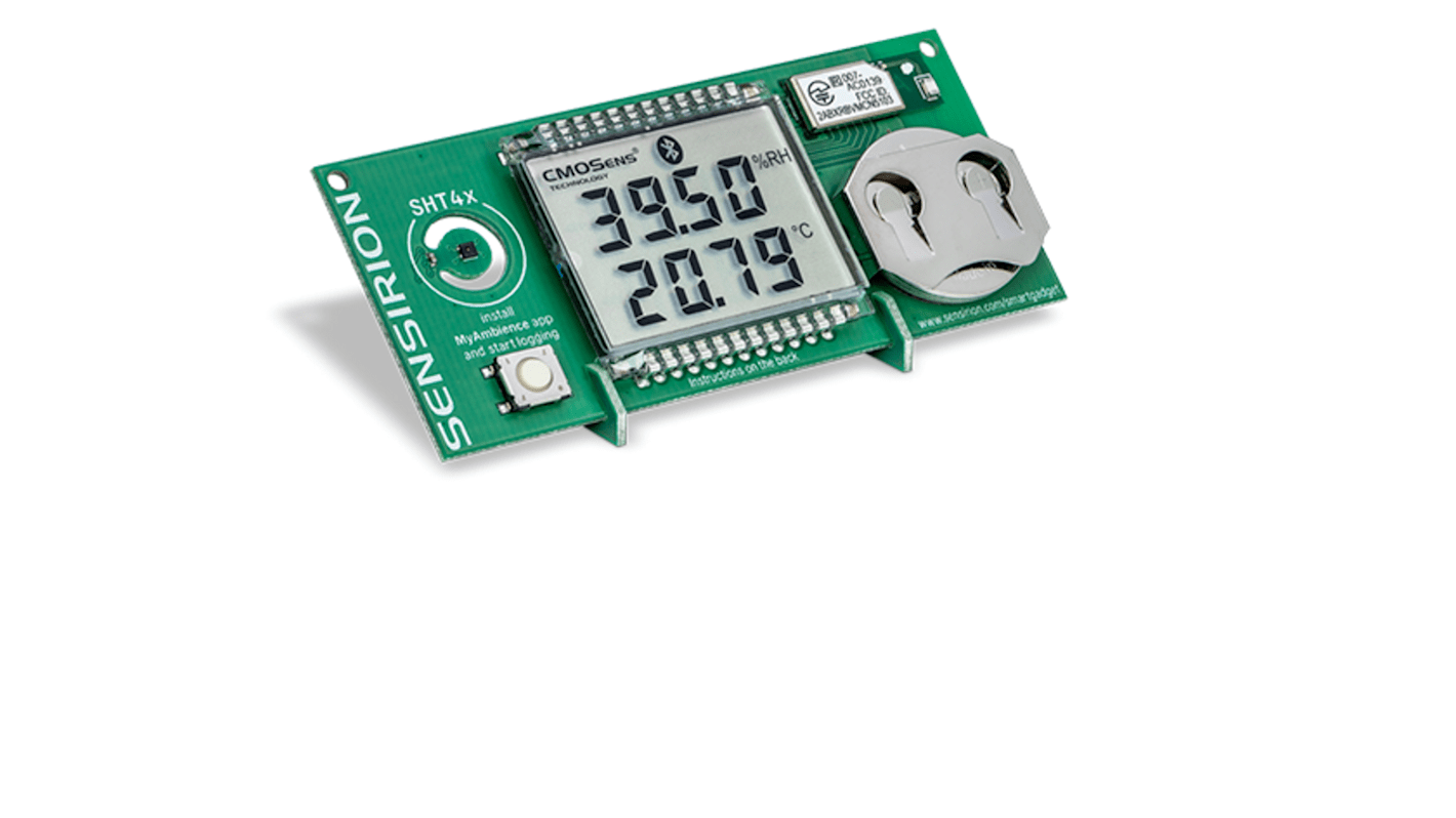 Sensirion SHT4x Smart Gadget Temperature & Humidity Sensor Development Kit for SHT4x SmartGadget Board SHT4x Humidity